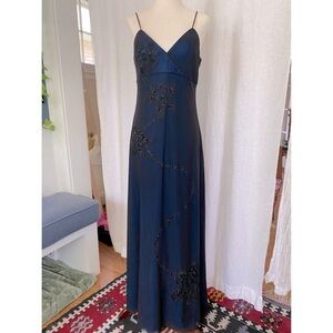 TRADE FOR EACLINTON97 Vintage Formal Maxi Stretch Slip Dress
